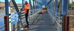 passerelle dubigeon nantes chantier