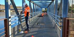 passerelle dubigeon nantes chantier
